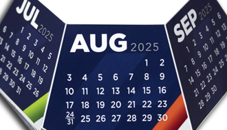 Modern Polygon Calendar Pop-Up